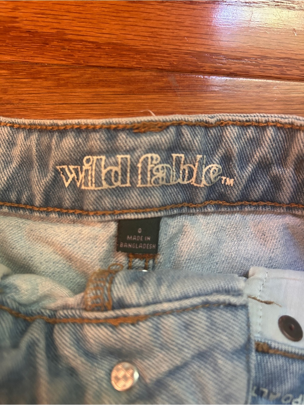 Set of 3 Wild Fable Denim Shorts - Light & Medium Blue - Picture 4 of 10